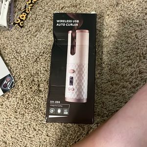 wireless usb auto hair curler